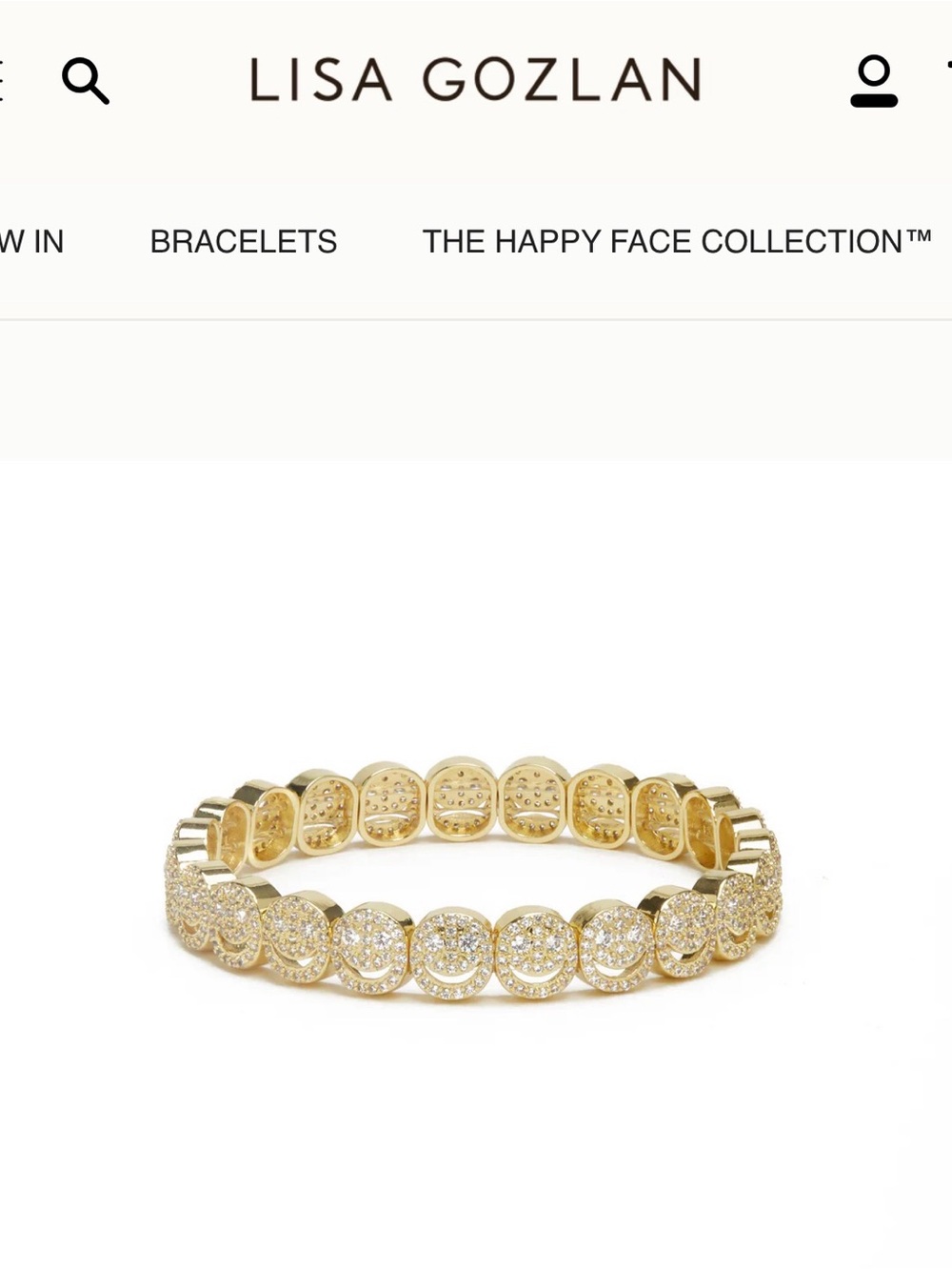 Lisa Gozlan - THE PAVÉ Stretch Bracelet